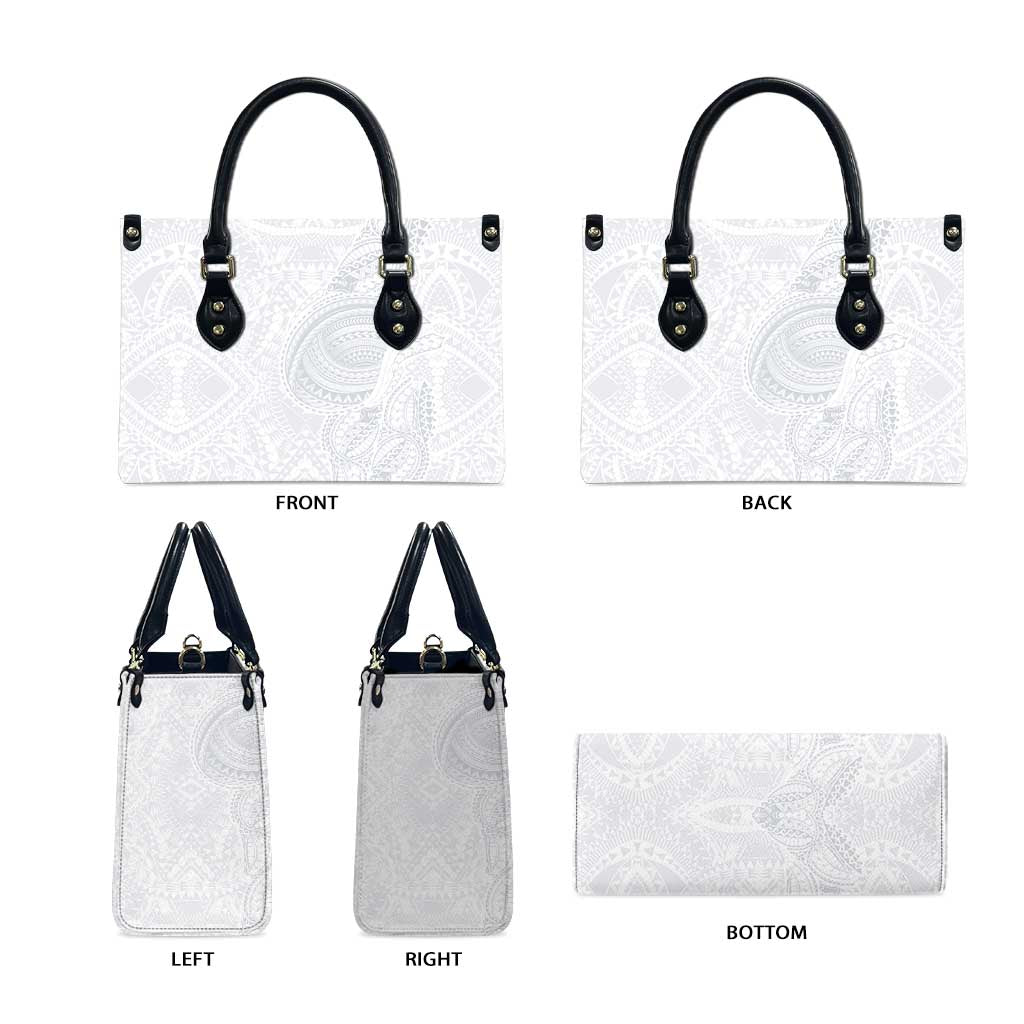Lotu Tamaiti Leather Bag Traditional Samoan Art Tattoos - Polynesian Pride
