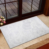 Lotu Tamaiti Rubber Doormat Traditional Samoan Art Tattoos - Polynesian Pride