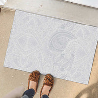 Lotu Tamaiti Rubber Doormat Traditional Samoan Art Tattoos - Polynesian Pride