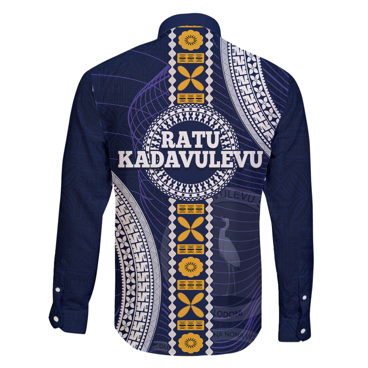 Fiji Ratu Kadavulevu School Family Matching Mermaid Dress and Hawaiian Shirt Tapa and Polynesian Tribal Pattern LT03 - Polynesian Pride