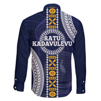 Fiji Ratu Kadavulevu School Family Matching Off Shoulder Short Dress and Hawaiian Shirt Tapa and Polynesian Tribal Pattern LT03 - Polynesian Pride