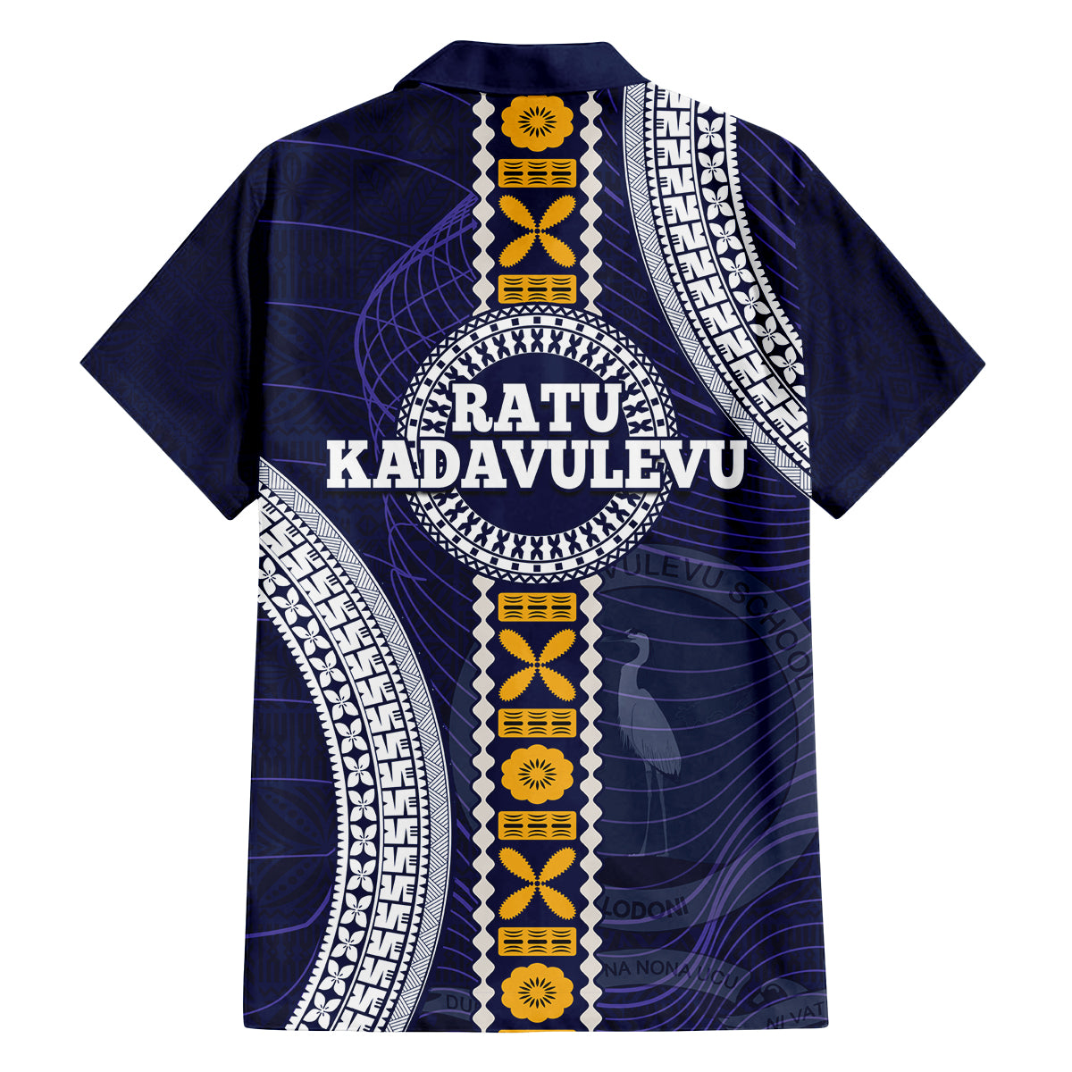 Fiji Ratu Kadavulevu School Family Matching Tank Maxi Dress and Hawaiian Shirt Tapa and Polynesian Tribal Pattern LT03 - Polynesian Pride