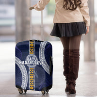 Fiji Ratu Kadavulevu School Luggage Cover Tapa and Polynesian Tribal Pattern LT03 - Polynesian Pride