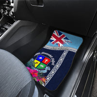 Fiji Lelean Memorial School Car Mats Tapa and Polynesian Tribal Pattern LT03 - Polynesian Pride