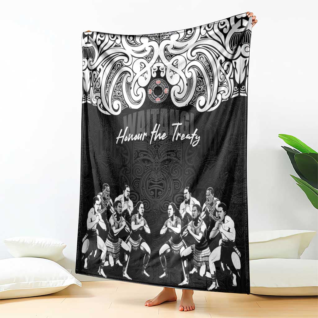 Aotearoa Waitangi Day - Toitu Te Tiriti Blanket New Zealand Honour the Treaty LT03 - Polynesian Pride