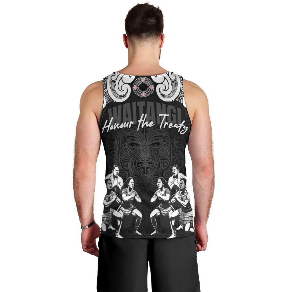 Aotearoa Waitangi Day - Toitu Te Tiriti Men Tank Top New Zealand Honour the Treaty LT03 - Polynesian Pride