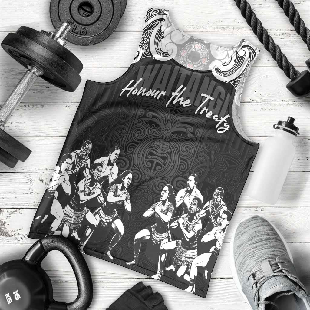 Aotearoa Waitangi Day - Toitu Te Tiriti Men Tank Top New Zealand Honour the Treaty LT03 - Polynesian Pride