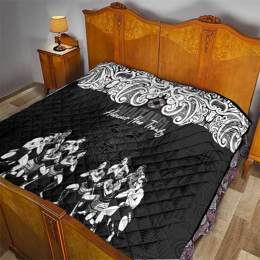 Aotearoa Waitangi Day - Toitu Te Tiriti Quilt New Zealand Honour the Treaty LT03 - Polynesian Pride