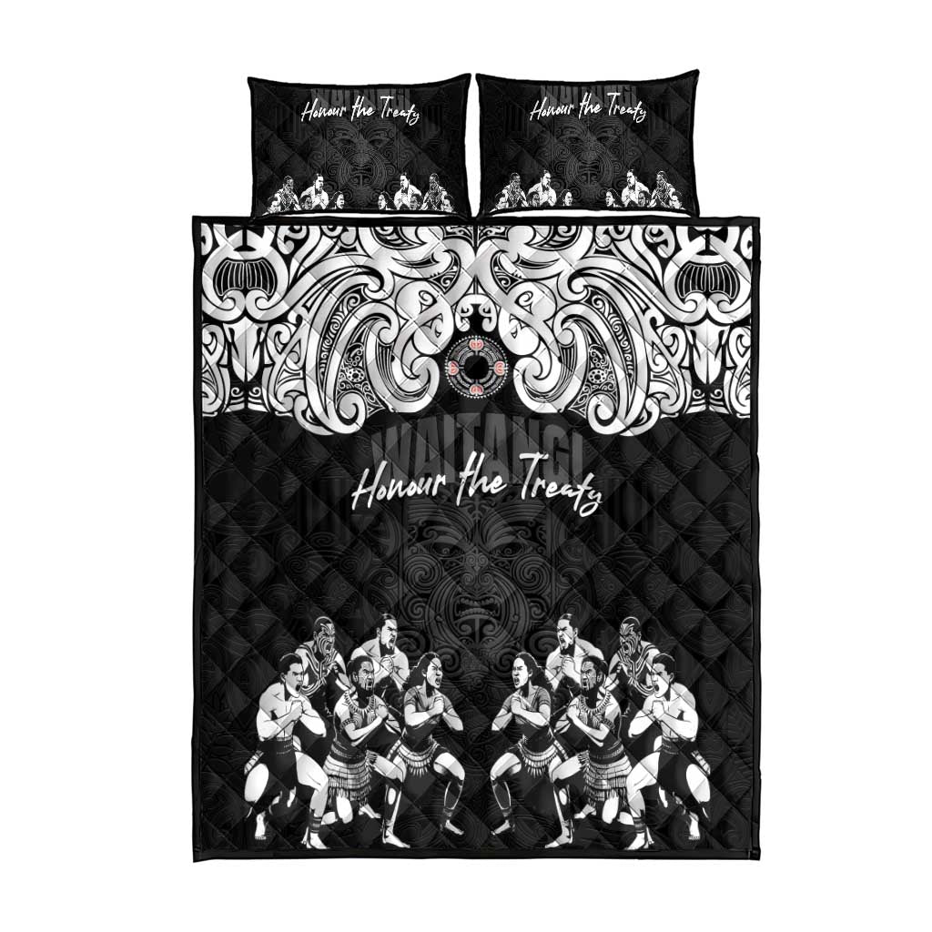 Aotearoa Waitangi Day - Toitu Te Tiriti Quilt Bed Set New Zealand Honour the Treaty LT03 - Polynesian Pride