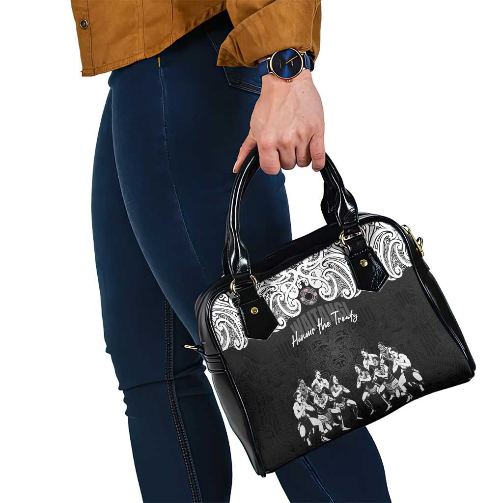 Aotearoa Waitangi Day - Toitu Te Tiriti Shoulder Handbag New Zealand Honour the Treaty LT03 - Polynesian Pride