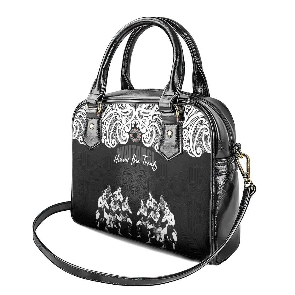 Aotearoa Waitangi Day - Toitu Te Tiriti Shoulder Handbag New Zealand Honour the Treaty LT03 - Polynesian Pride