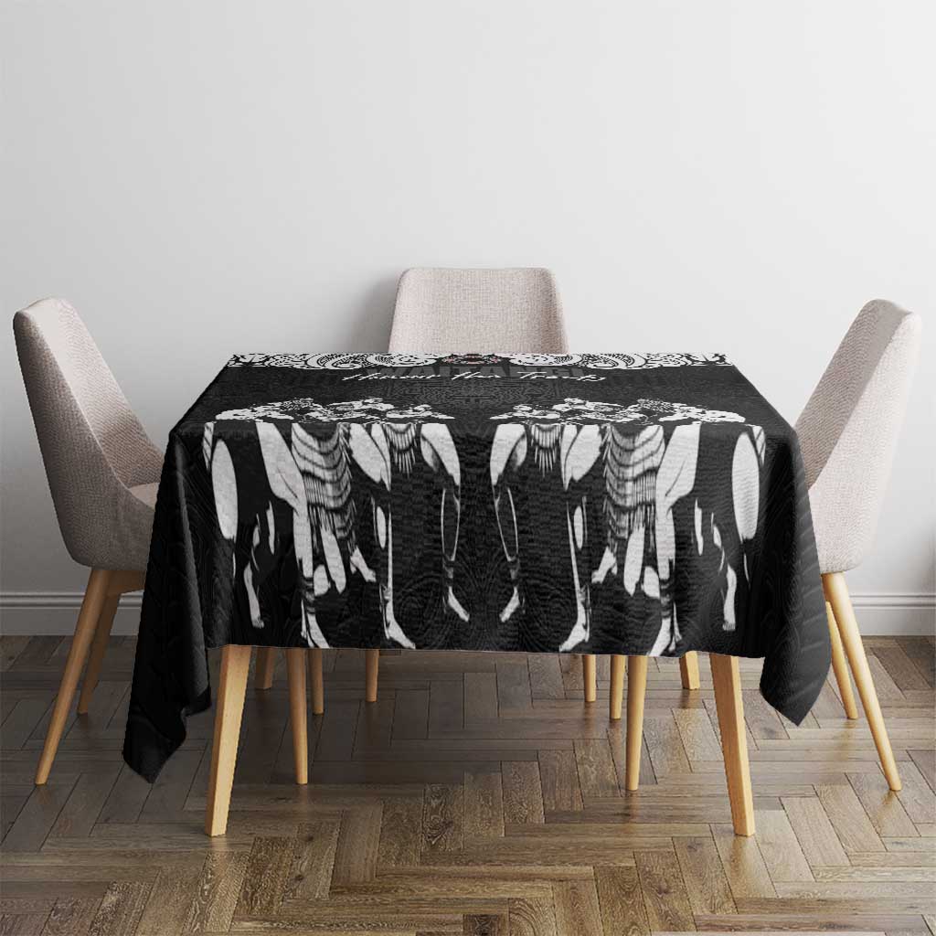Aotearoa Waitangi Day - Toitu Te Tiriti Tablecloth New Zealand Honour the Treaty LT03 - Polynesian Pride