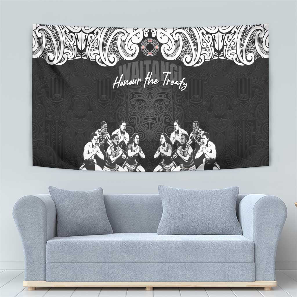 Aotearoa Waitangi Day - Toitu Te Tiriti Tapestry New Zealand Honour the Treaty LT03 - Polynesian Pride