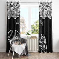 Aotearoa Waitangi Day - Toitu Te Tiriti Window Curtain New Zealand Honour the Treaty LT03 - Polynesian Pride