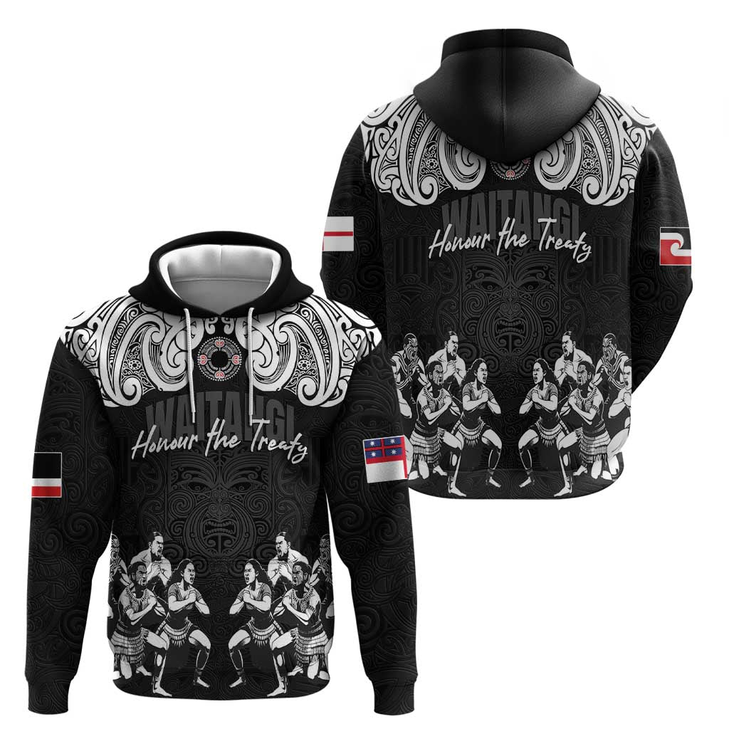 Aotearoa Waitangi Day - Toitu Te Tiriti Zip Hoodie New Zealand Honour the Treaty LT03 - Polynesian Pride