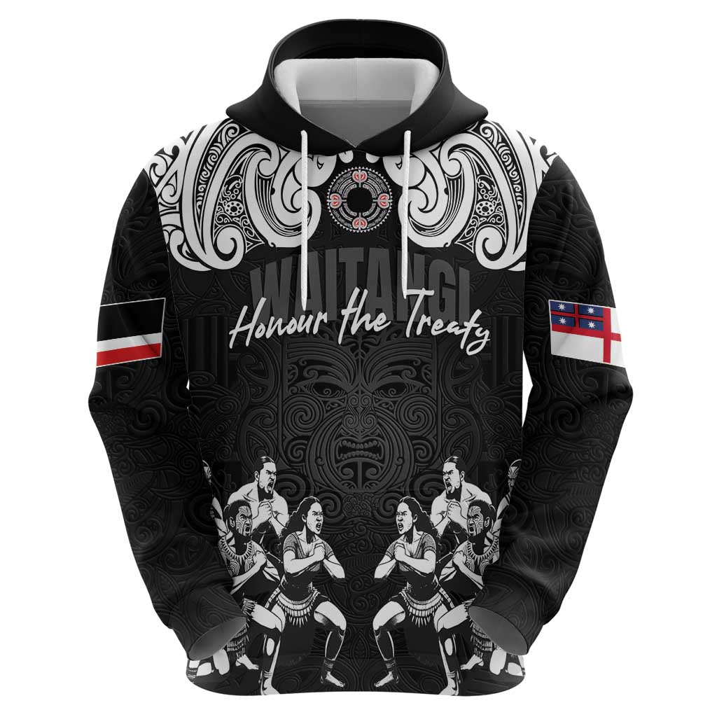 Aotearoa Waitangi Day - Toitu Te Tiriti Zip Hoodie New Zealand Honour the Treaty LT03 - Polynesian Pride
