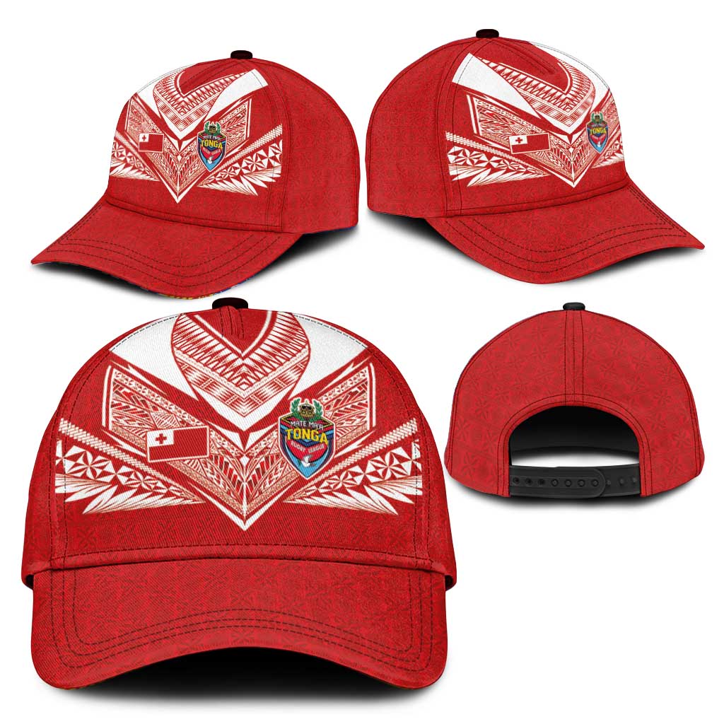 Tonga Rugby Classic Cap Ngatu Motifs and Pacific Patterns