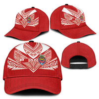 Tonga Rugby Classic Cap Ngatu Motifs and Pacific Patterns