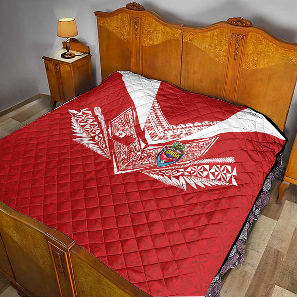 Tonga Rugby Quilt Ngatu Motifs and Pacific Patterns