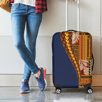 Samoa Siapo Motif Half Style Luggage Cover Colorful Version