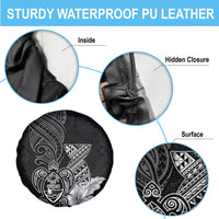 Guam Latte Stone Chamorro Culture Spare Tire Cover Tapa Pattern LT03 - Polynesian Pride