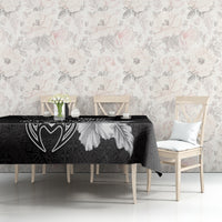 Guam Latte Stone Chamorro Culture Tablecloth Tapa Pattern