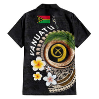 Vanuatu Independence Day Hawaiian Shirt Melanesian Tribal Pig Tusk with Tropical Plants LT03 - Polynesian Pride