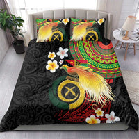 Vanuatu and Papua New Guinea Together Bedding Set Bird-of-paradise and Pig Tusk Melanesian Pattern LT03 - Polynesian Pride