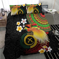 Vanuatu and Papua New Guinea Together Bedding Set Bird-of-paradise and Pig Tusk Melanesian Pattern LT03 - Polynesian Pride