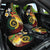 Vanuatu and Papua New Guinea Together Car Seat Cover Bird-of-paradise and Pig Tusk Melanesian Pattern