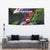 New Zealand Christmas Tapestry Meri Kirihimete-Tuatara and Pohutukawa Black Color