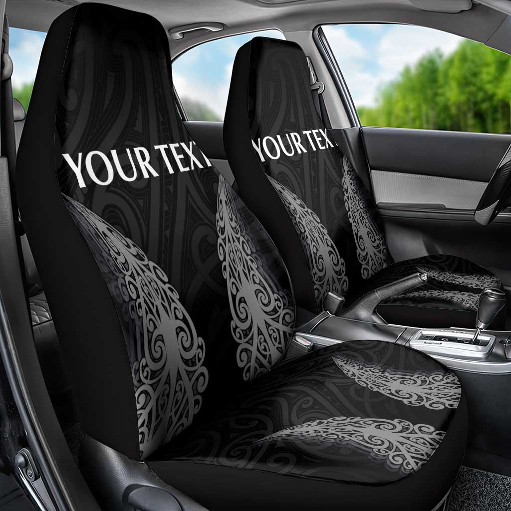 New Zealand Netball Car Seat Cover Koru and Maori Tattoo Jersey LT03 - Polynesian Pride