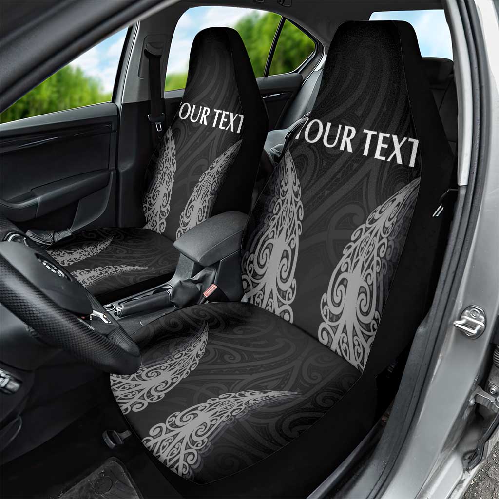 New Zealand Netball Car Seat Cover Koru and Maori Tattoo Jersey LT03 - Polynesian Pride