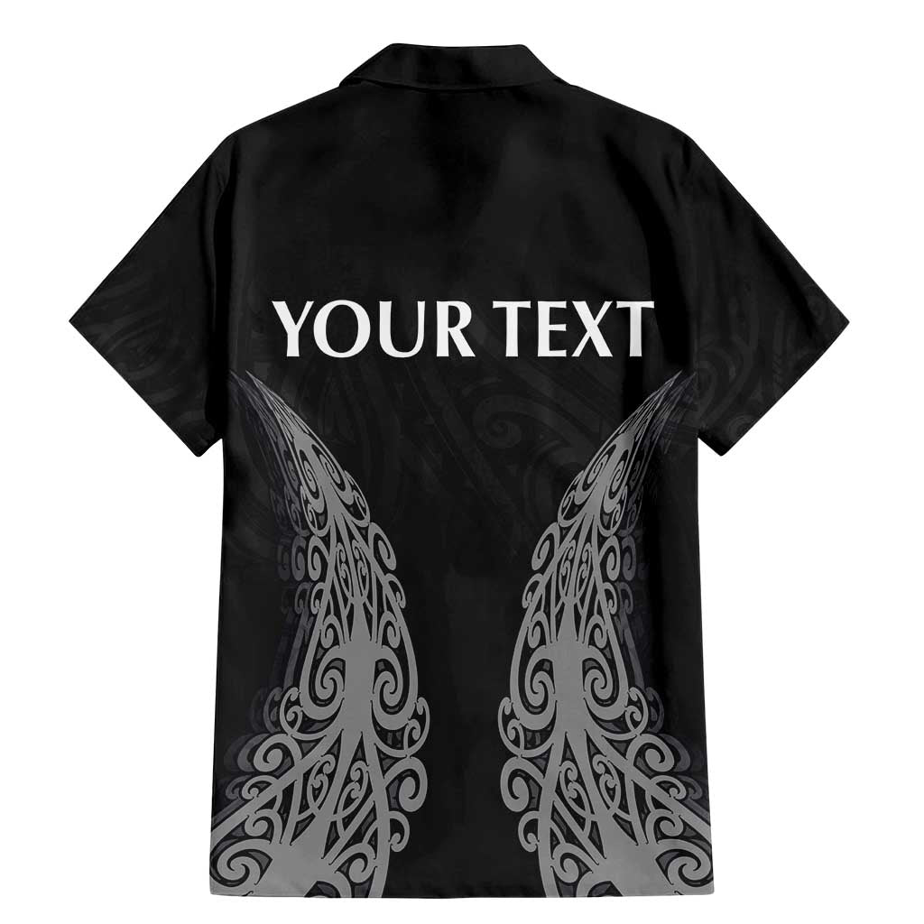 New Zealand Netball Family Matching Mermaid Dress and Hawaiian Shirt Koru and Maori Tattoo Jersey LT03 - Polynesian Pride