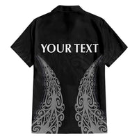 New Zealand Netball Family Matching Short Sleeve Bodycon Dress and Hawaiian Shirt Koru and Maori Tattoo Jersey LT03 - Polynesian Pride
