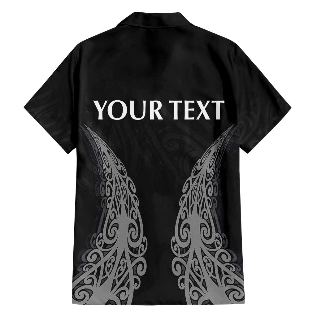 New Zealand Netball Family Matching Summer Maxi Dress and Hawaiian Shirt Koru and Maori Tattoo Jersey LT03 - Polynesian Pride
