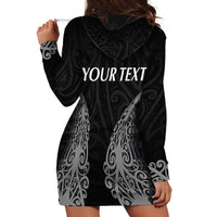 New Zealand Netball Hoodie Dress Koru and Maori Tattoo Jersey LT03 - Polynesian Pride