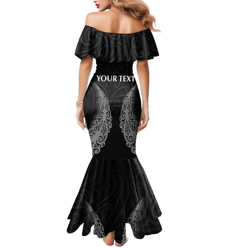 New Zealand Netball Mermaid Dress Koru and Maori Tattoo Jersey LT03 - Polynesian Pride