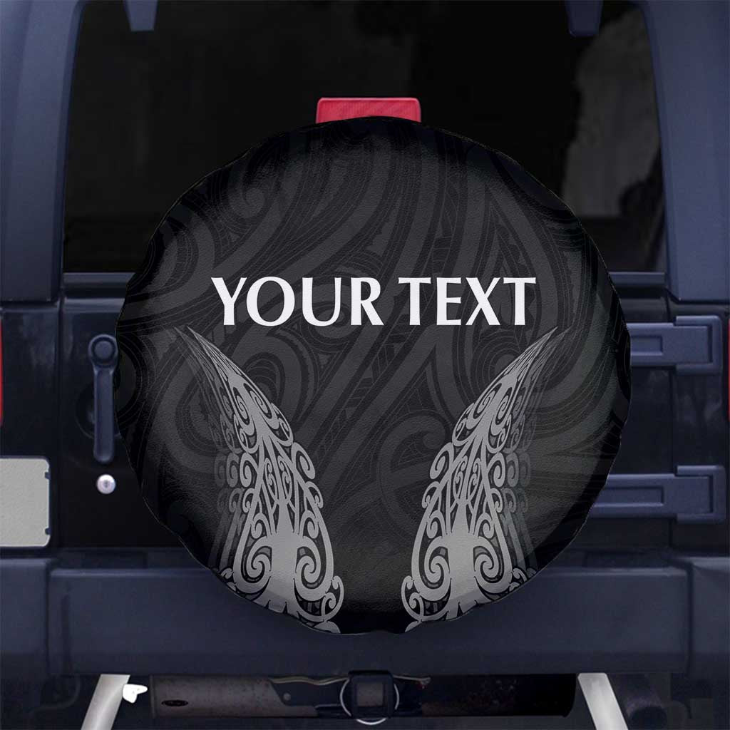 New Zealand Netball Spare Tire Cover Koru and Maori Tattoo Jersey LT03 - Polynesian Pride