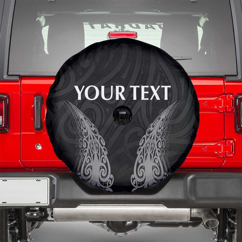 New Zealand Netball Spare Tire Cover Koru and Maori Tattoo Jersey LT03 - Polynesian Pride