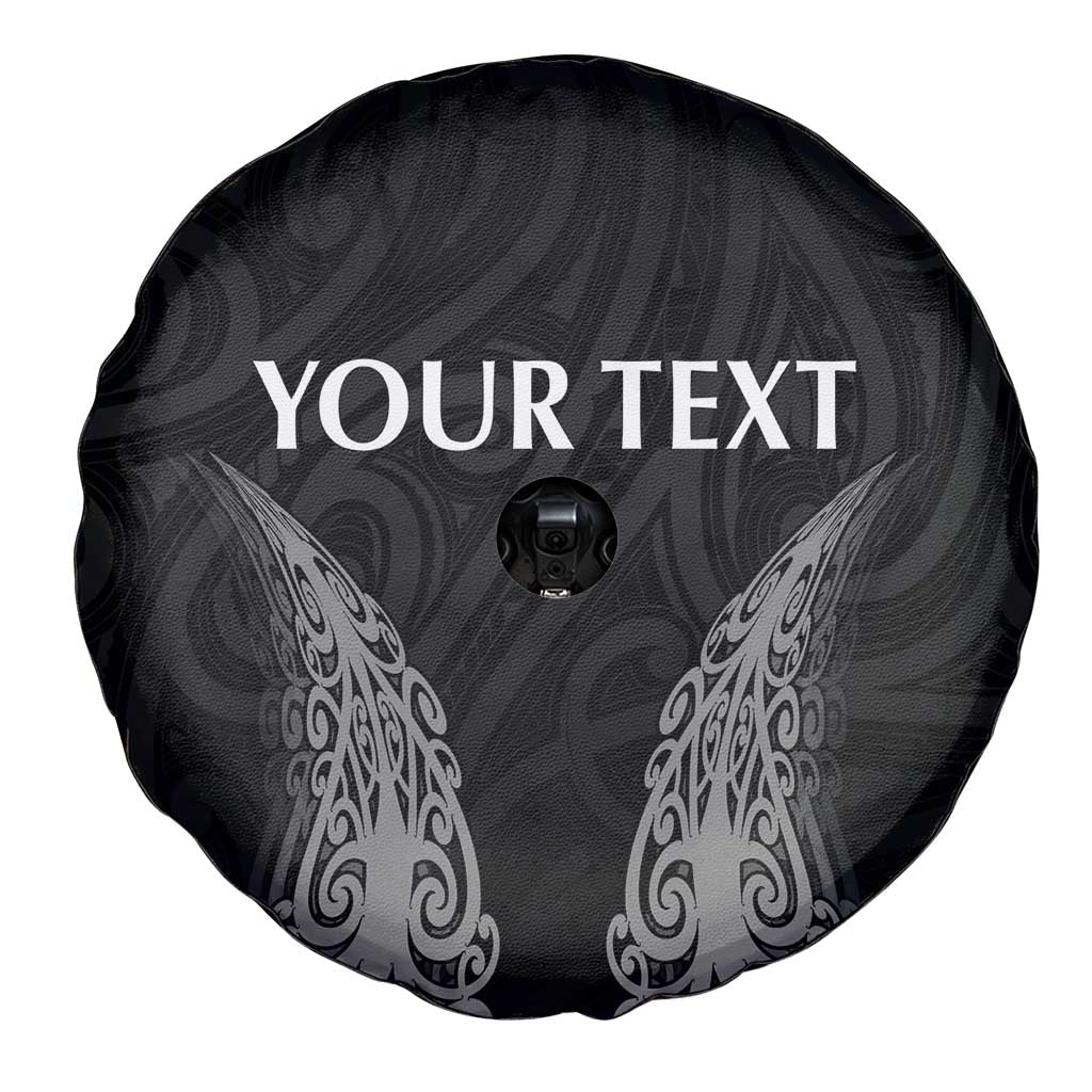 New Zealand Netball Spare Tire Cover Koru and Maori Tattoo Jersey LT03 - Polynesian Pride