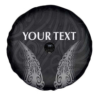 New Zealand Netball Spare Tire Cover Koru and Maori Tattoo Jersey LT03 - Polynesian Pride