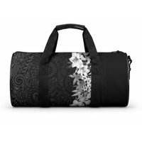 Hawaii Tropical Leaves and Flowers Duffle Bag