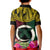 Vanuatu 44th Anniversary Independence Day Kid Polo Shirt Boars Tusk and Namele Plant LT03