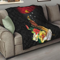 Papua New Guinea Independence Day Quilt PNG Flag and Bird-of-Paradise LT03 - Polynesian Pride