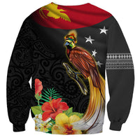 Papua New Guinea Independence Day Sweatshirt PNG Flag and Bird-of-Paradise LT03 - Polynesian Pride