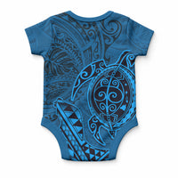 Hawaiian Monk Seal and Dolphin Baby Onesie