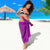 Hawaii Monk Seal and Dolphin Sarong Polynesian Kakau Pattern Pink