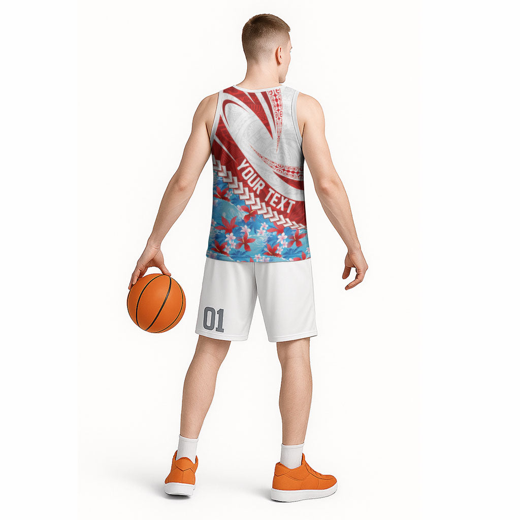 Personalized Tahiti Surfing 2026 Basketball Jersey Marquesan Tattoo-Sporty Style LT03 - Polynesian Pride