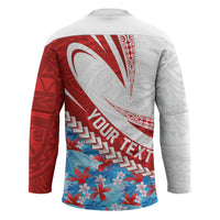 Personalized Tahiti Surfing 2026 Hockey Jersey Marquesan Tattoo-Sporty Style LT03 - Polynesian Pride